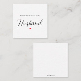 夫の命日 エンクロージャーカード