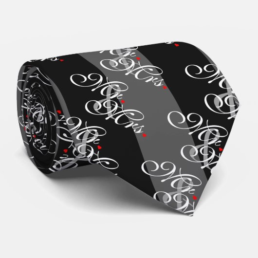 夫の妻と夫の新しい夫の結婚妻 ネクタイ (ロール)