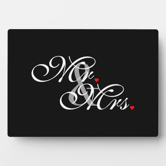 夫の妻と夫の新しい夫の結婚妻 フォトプラーク (正面)