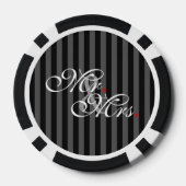 夫の妻と夫の新しい夫の結婚妻 ポーカーチップ (裏面)