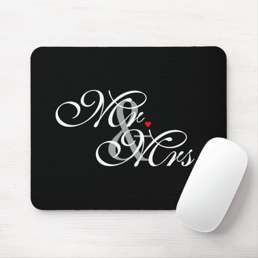 夫の妻と夫の新しい夫の結婚妻 マウスパッド (マウス)