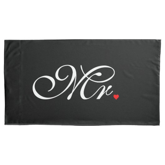 夫の妻と夫の新しい夫の結婚妻 枕カバー (正面左)