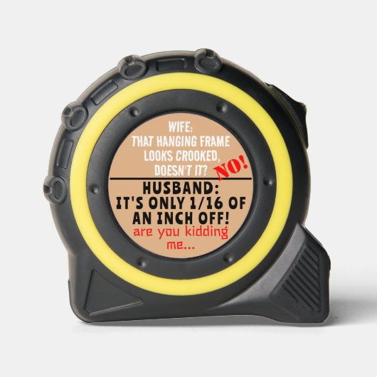 夫の妻の測定ユーモア メジャー (正面)