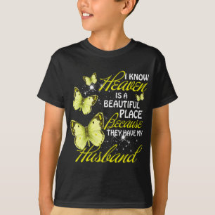 夫の思い出に私の天使天国h tシャツ