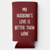 夫の愛は酒よりも好い スリム缶クーラー (裏面)