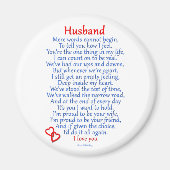 夫の愛 マグネット (正面)