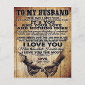 夫の手紙の妻 |夫の素敵な贈り物 チラシ (正面)