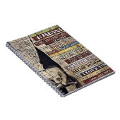 夫の手紙の妻 |新しいホームデコール ノートブック (右側)