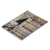 夫の手紙の妻 |新しいホームデコール ノートブック (左側)