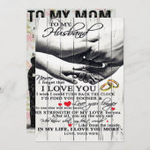 夫の手紙へ |かわいいプレゼント | シーズンカード (正面/裏面)