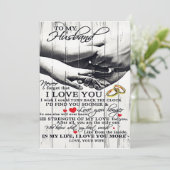 夫の手紙へ |かわいいプレゼント | シーズンカード (スタンド正面)