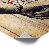 夫の手紙へ |かわいいプレゼント |パパギフト | ポスター (角)