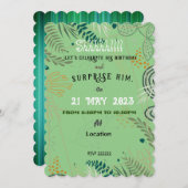 夫の招待状 招待状 (正面/裏面)