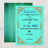 夫の招待 招待状 (正面/裏面)