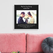 夫の更新贈与を誓う キャンバスプリント (インサイチュ (リビング))