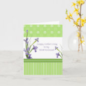 夫の父の日のカード カード (黄色い花)