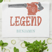 夫の父リーフブロワ凡例ノベルティ キッチンタオル (折り畳み)