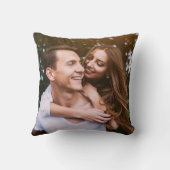 夫の現代的な定義 スクリプト フォト クッション (裏面)