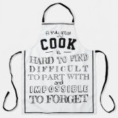 夫の祖父グリルマスターのエプロン男性へ エプロン (正面)