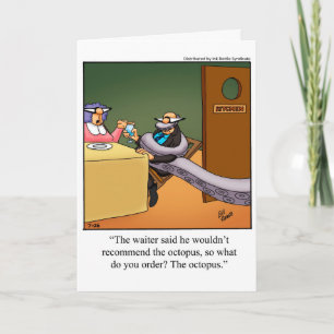 夫の結婚記念日ユーモア カード