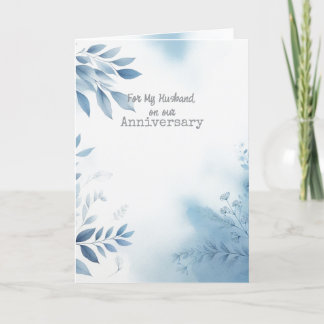 夫の記念日のグリーティングカード サンキューカード