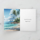 夫の記念日のグリーティングカード サンキューカード (内部)