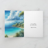 夫の記念日のグリーティングカード サンキューカード (内部)