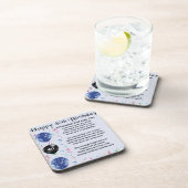 夫の詩-第40誕生日 コースター (右側)