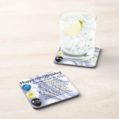 夫の詩-第65誕生日 コースター (右側)