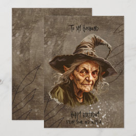 夫の誕生日は古い魔女から シーズンカード