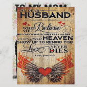 夫の誕生日 |夫への手紙 | メニュー (正面/裏面)