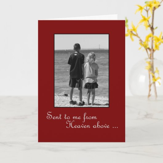 夫の誕生日- True Love カード (黄色い花)