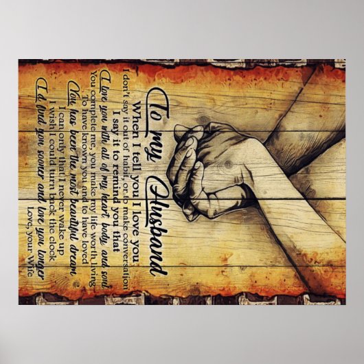 夫の贈り物に |かわいい夫の贈り物 ポスター (正面)