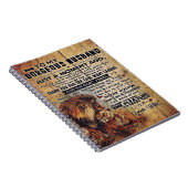 夫の贈り物に |夫へのラブリーレター ノートブック (右側)