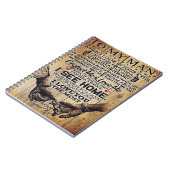 夫の贈り物に |夫への特別書簡 ノートブック (左側)