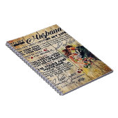 夫の贈り物に |夫への特別書簡 ノートブック (右側)