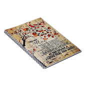 夫の贈り物 |手紙 | ノートブック (右側)