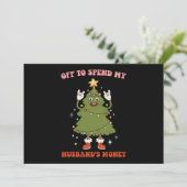 夫の金を無駄に使うクリスマスの妻 招待状 (スタンド正面)