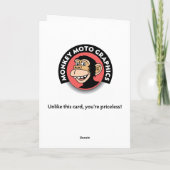 夫の39誕生日 カード (裏面)