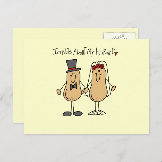 夫のTシャツとギフトについての要点 ポストカード (正面/裏面)