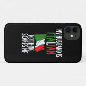 夫はイタリア人 何も怖くない Case-Mate iPhoneケース (裏面(横))