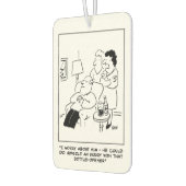 夫はオープナーで自分を傷つけることができたボトル カーエアーフレッシュナー (左)