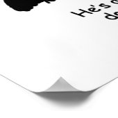 夫はオープナーで自分を傷つけることができたボトル ポスター (角)