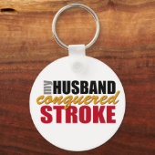 夫はストロークキーチェーンを征服 キーホルダー (正面)