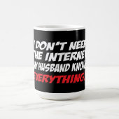 夫はマグカップを知っている コーヒーマグカップ (中央)