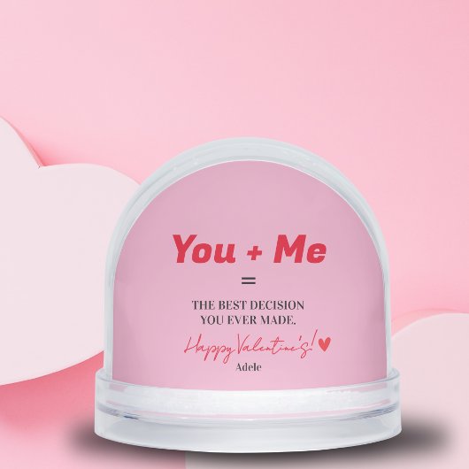 夫はユニークおもしろい赤いハート