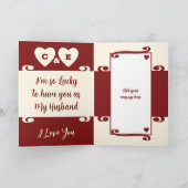 夫はルビー40周年記念ブルゴーニュを愛している カード (内部)