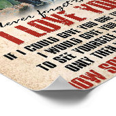 夫は夫に対して決していない ポスター (角)