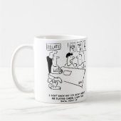 夫は妻を取り戻遊した コーヒーマグカップ (左)