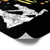 夫は新婦になる独身新郎パーティーチーム ポスター (角)